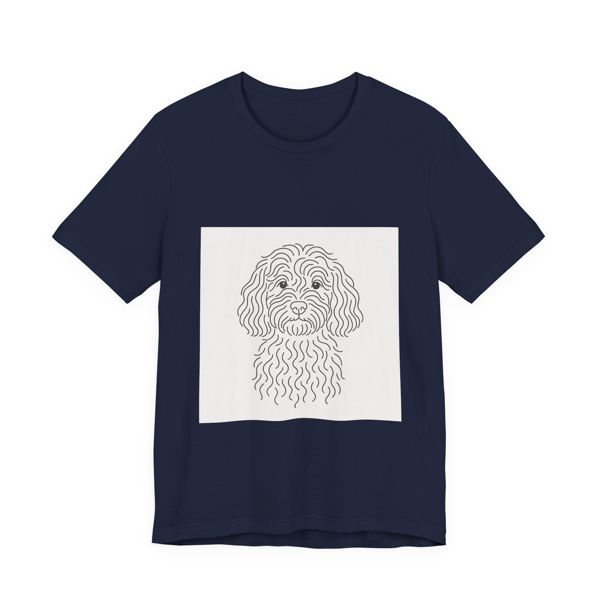 Cockapoo Fine Line Tee | Les Ruffs