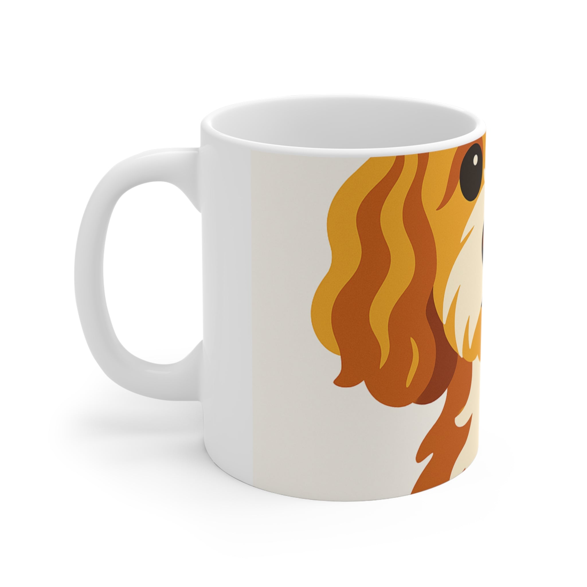 Cavapoo Bold Graphic Mug | Les Ruffs