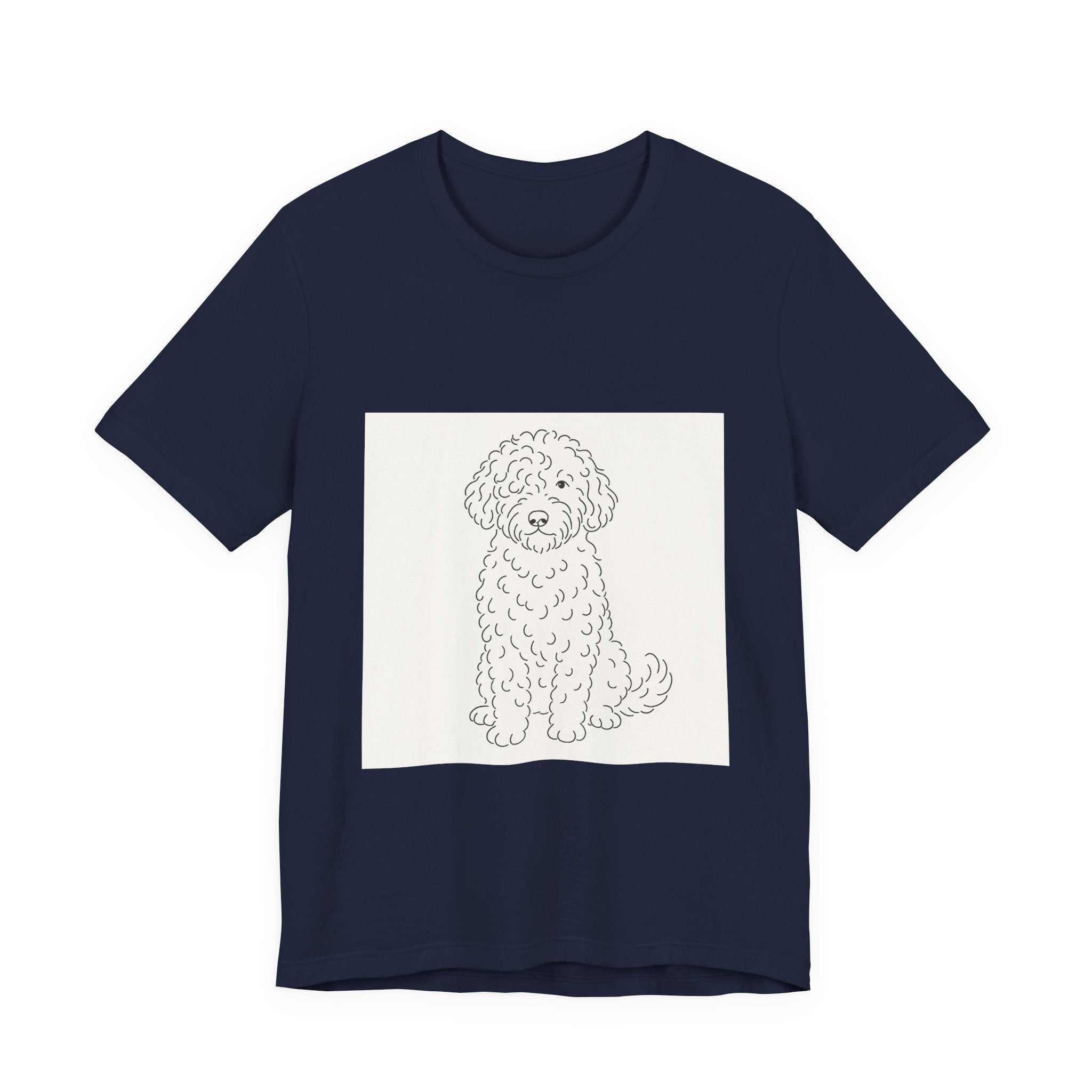 Sheepadoodle Fine Line Tee | Les Ruffs