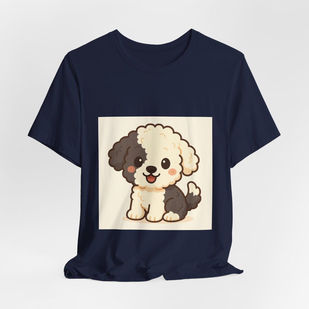 Sheepadoodle Cartoon Tee | Les Ruffs