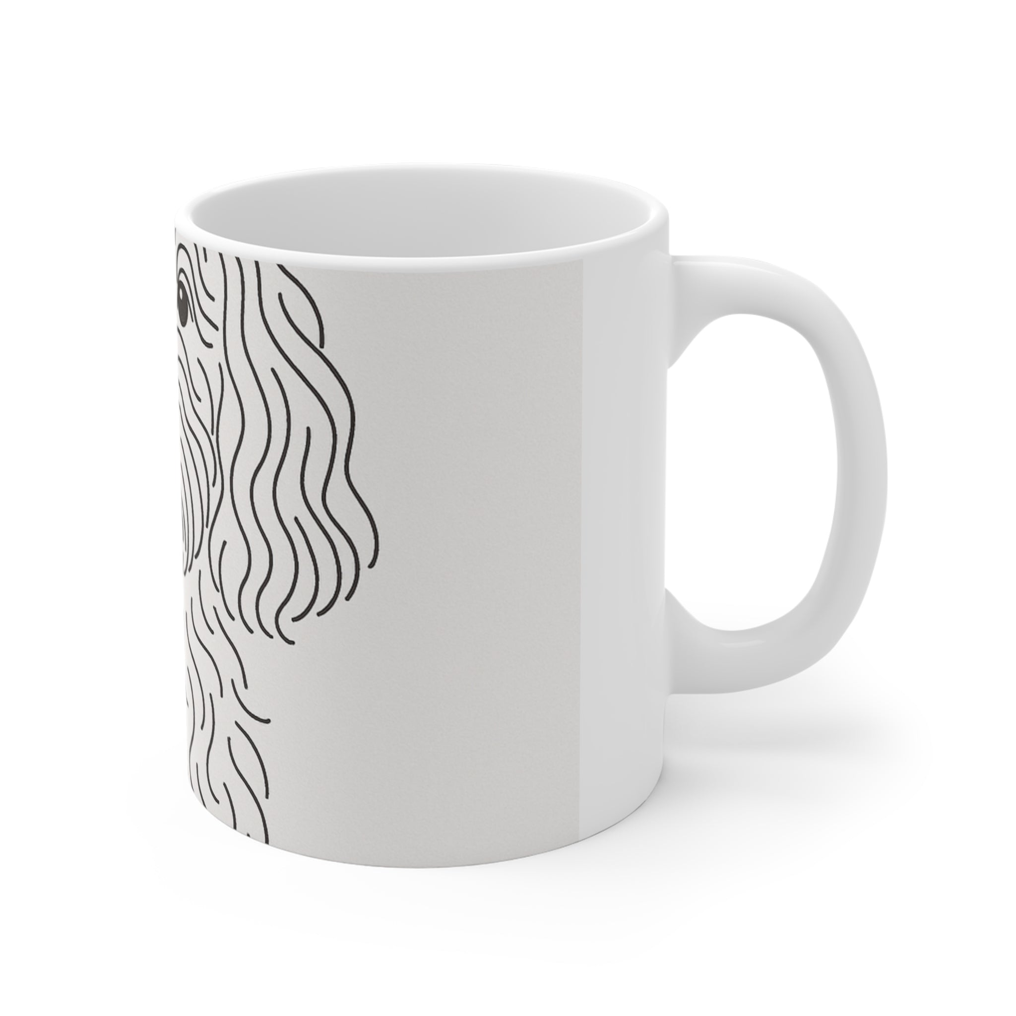 Cockapoo Fine Line Mug | Les Ruffs