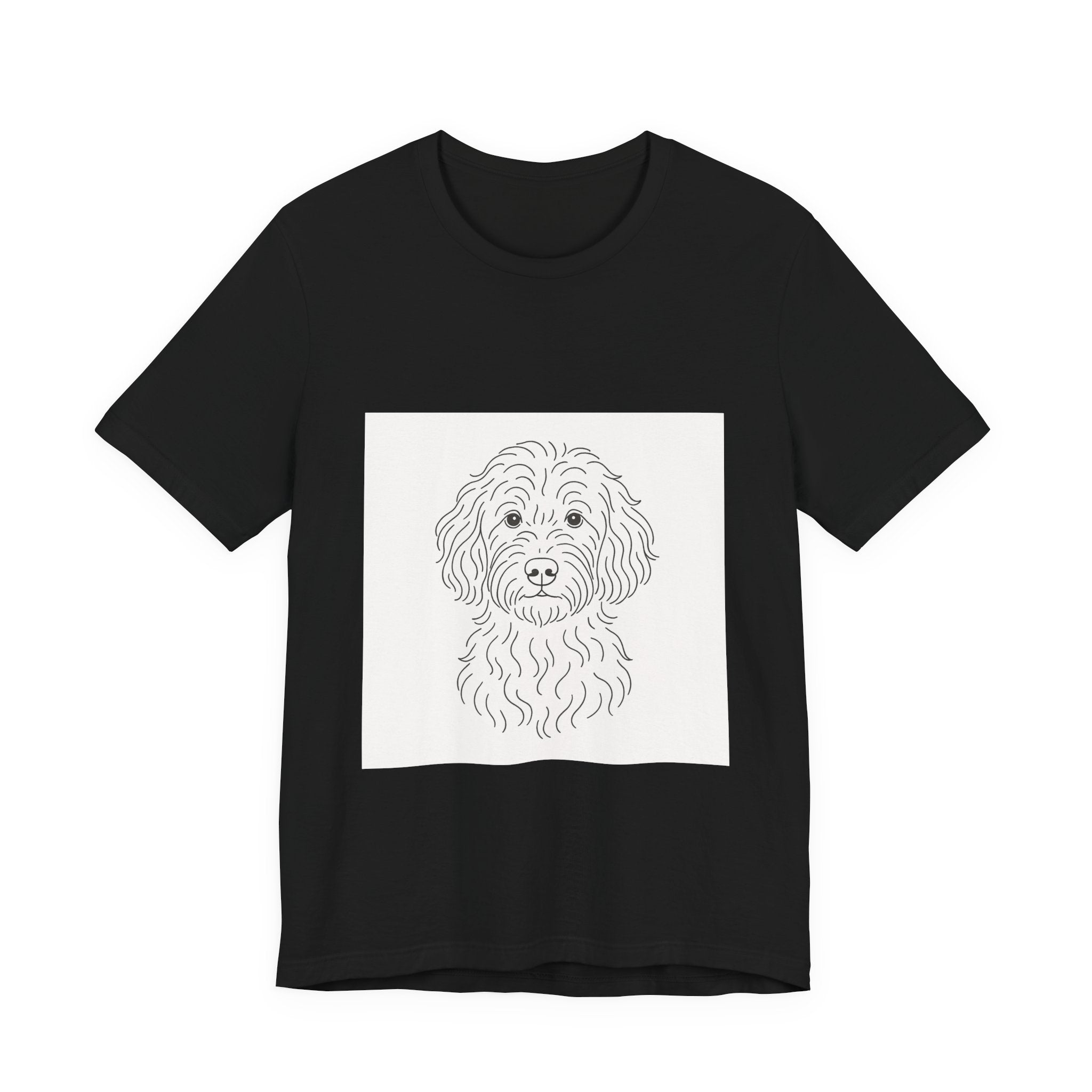 Goldendoodle Fine Line Tee | Les Ruffs