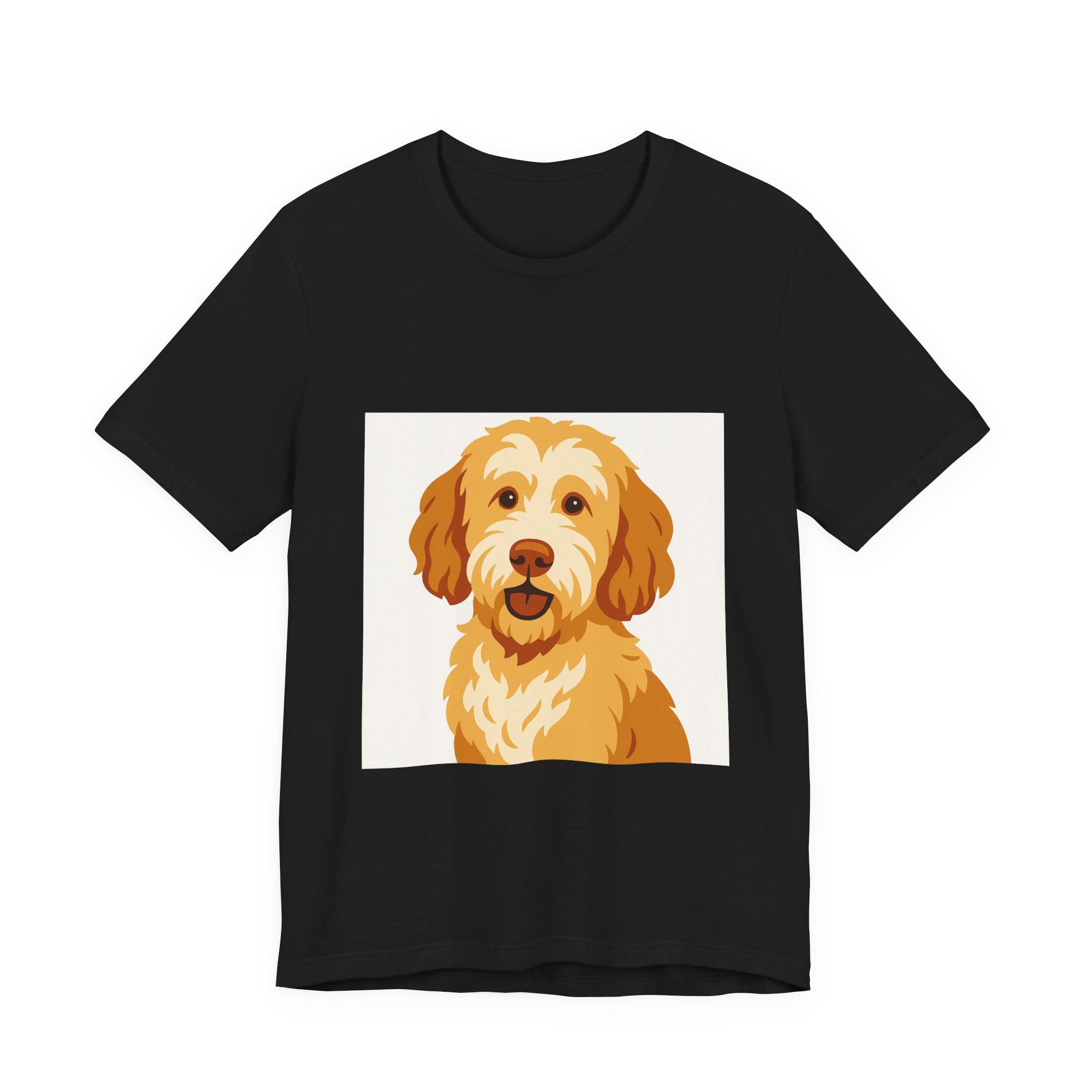 Goldendoodle Bold Graphic Tee | Les Ruffs