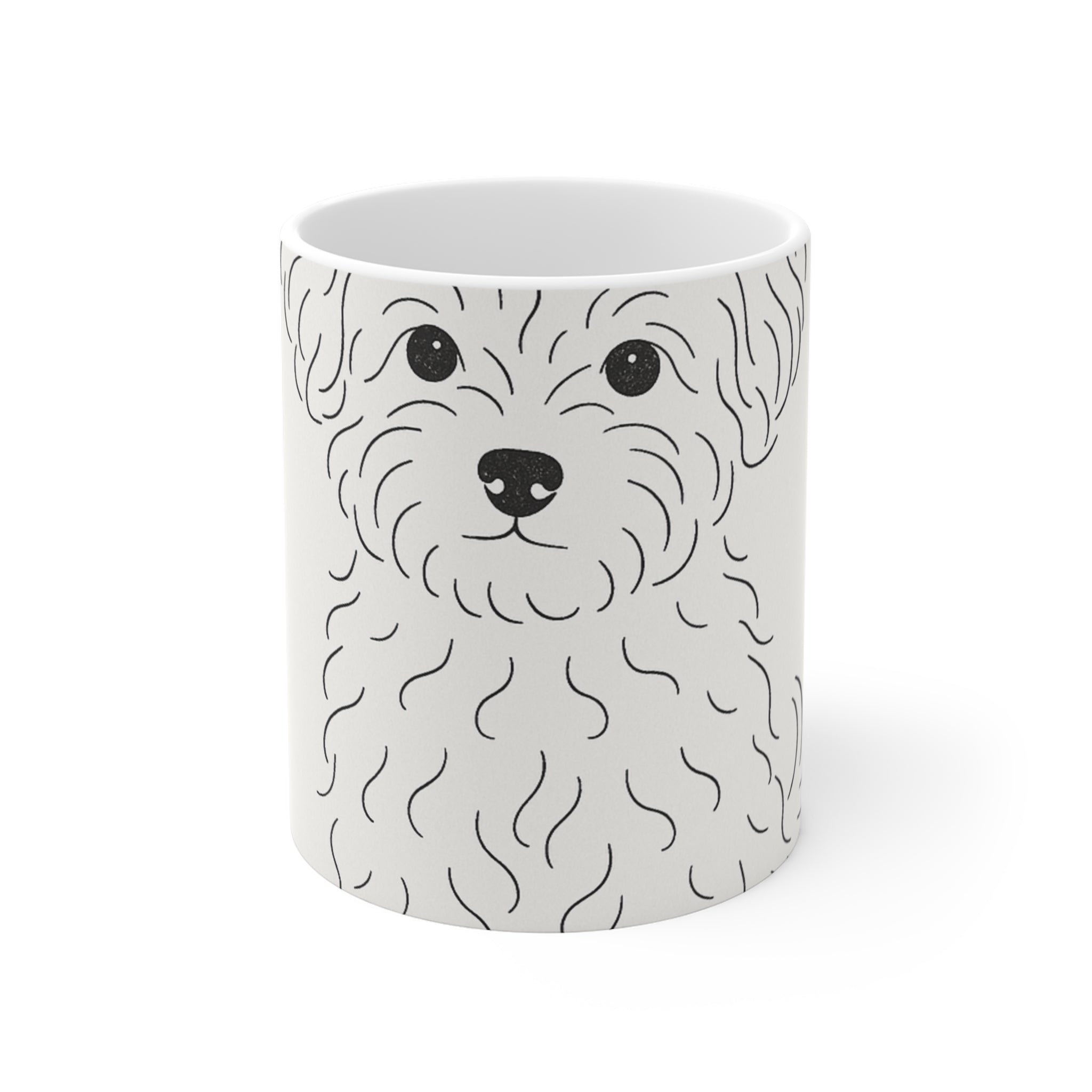 Maltipoo Fine Line Mug | Les Ruffs