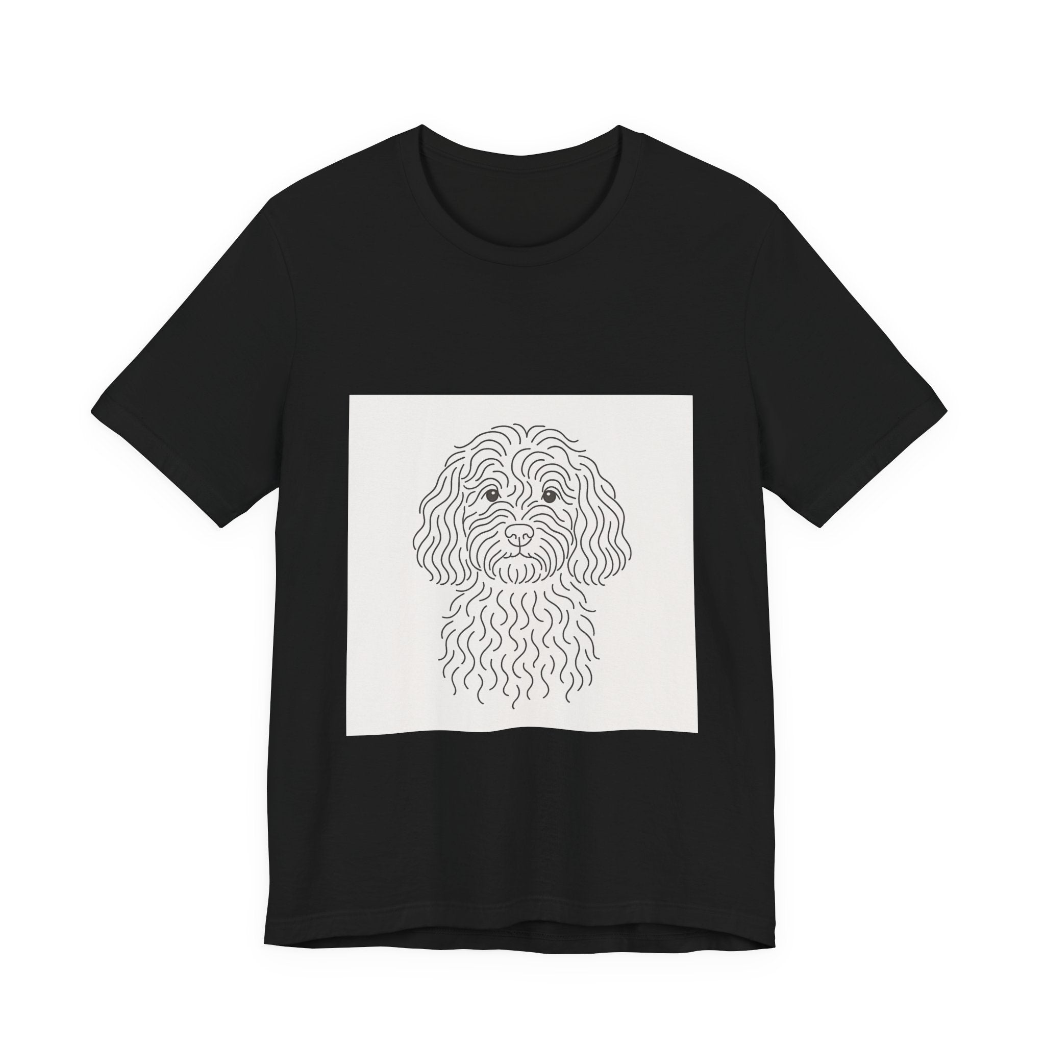 Cockapoo Fine Line Tee | Les Ruffs