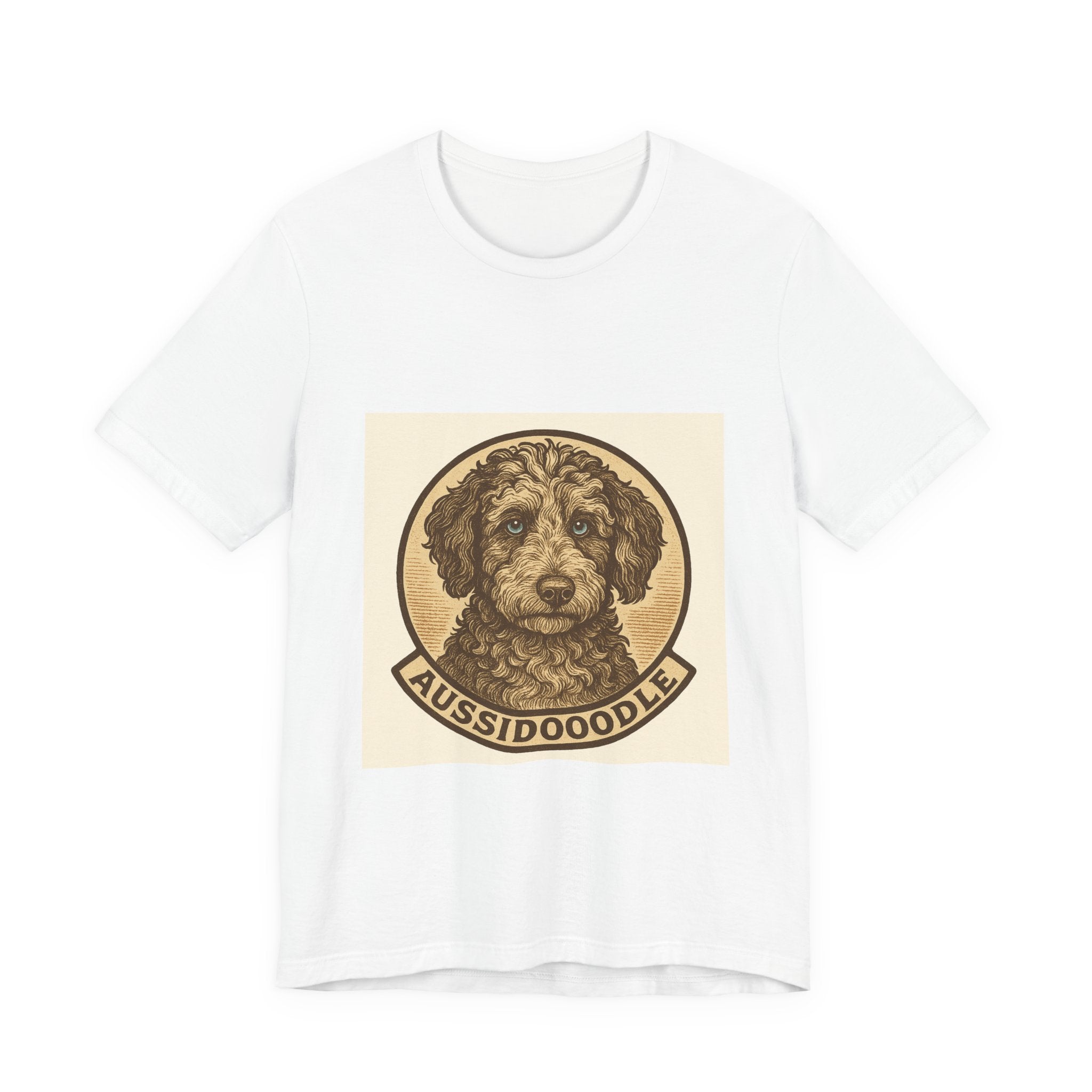 Aussiedoodle Vintage Badge Tee | Les Ruffs