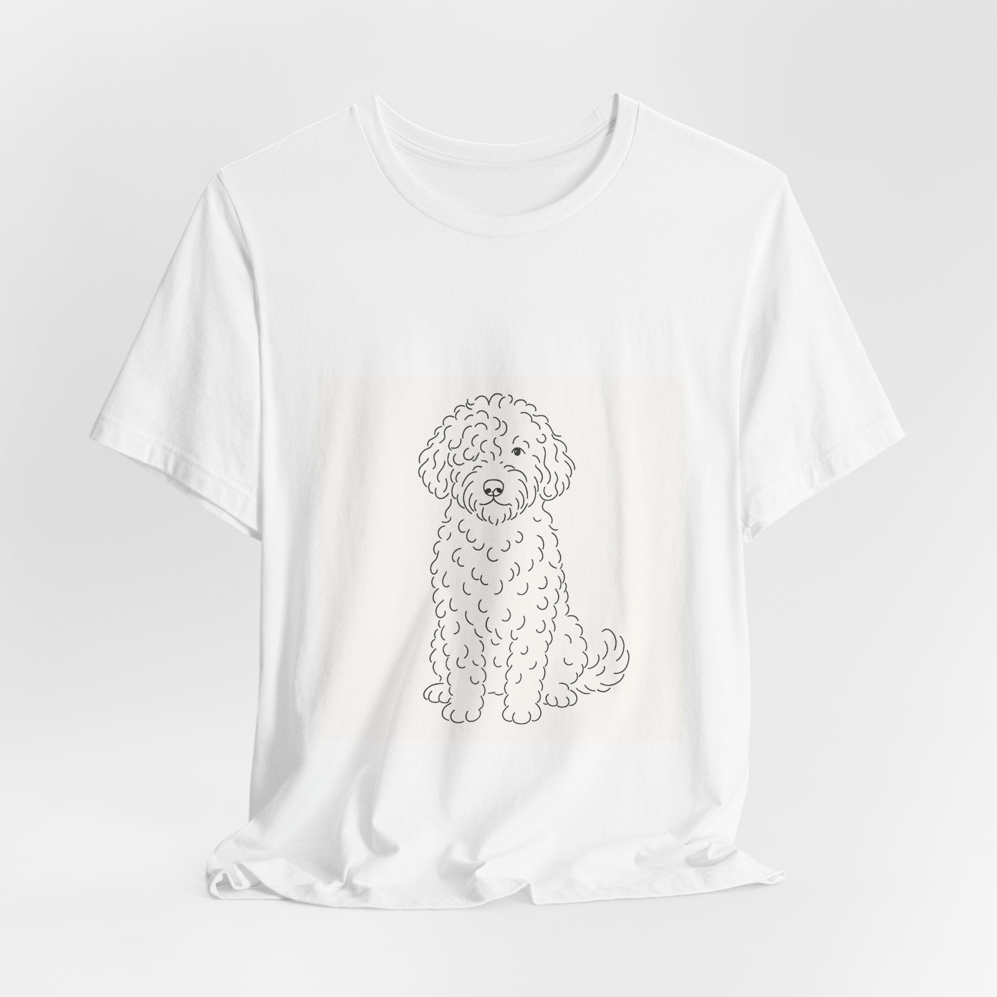 Sheepadoodle Fine Line Tee | Les Ruffs